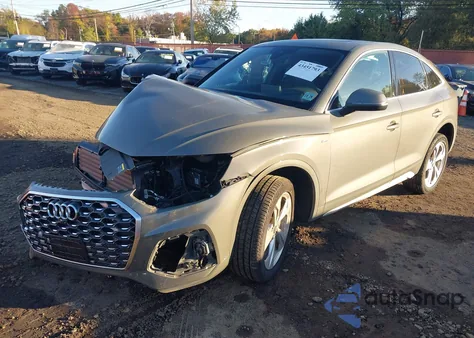 2024 Audi Q5 Sportback Premium Plus 45 Tfsi S Line Quattro S Tronic from USA, damaged, VIN WA15AAFY6R2085296